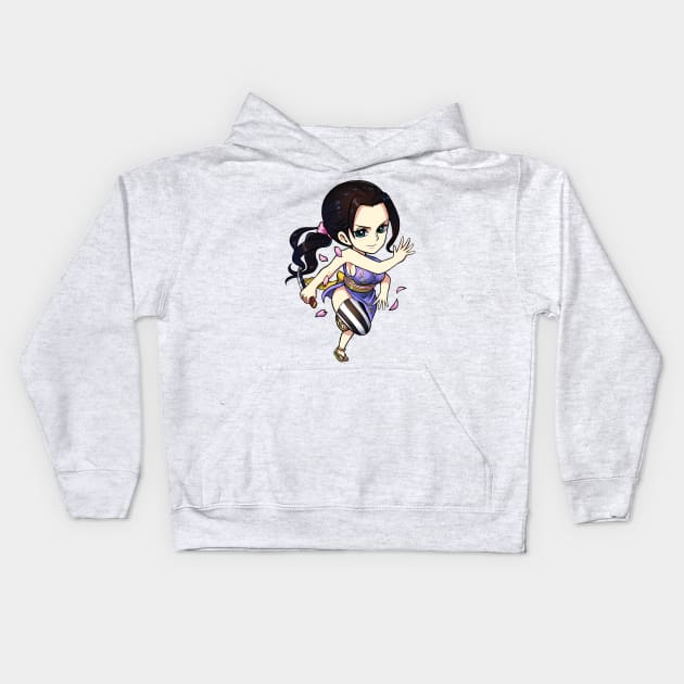 Robin One Piece Wano Country Kids Hoodie by Anime Access